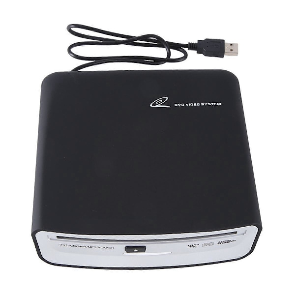 Universal Bärbar CD-spelare för bil, ansluts till bilens USB-port