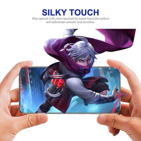 Compatible with Honor 400 5G (Global) Screen Protector ENKAY HAT PRINCE 9H Silk Print 0.26mm Tempered Glass Transparent
