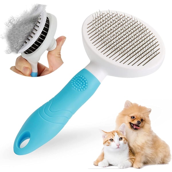 Hundefjerningskam for kort og langt hår - Hundefrisørverktøy for katter og hunder