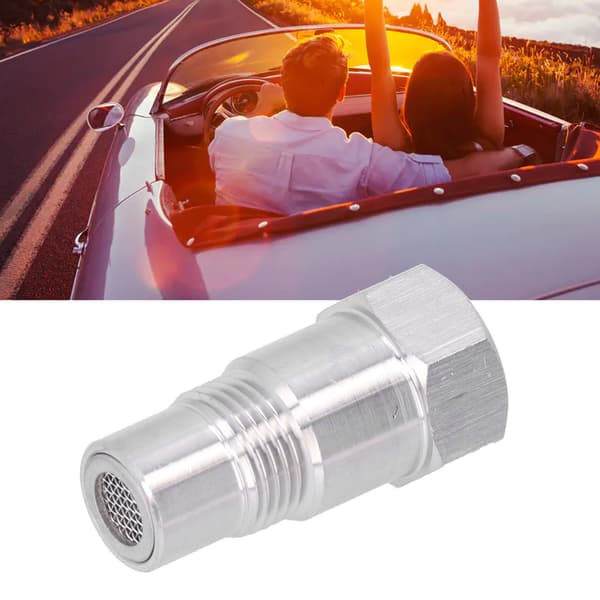 Oxygen 02 Sensor Adapter Høj Styrke Bil Motor Lys Oxygen Sensor til de fleste køretøjer M18X1.5mm