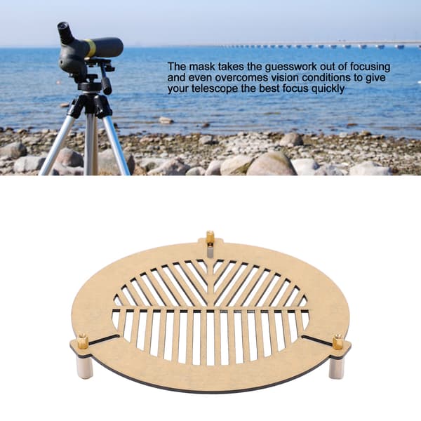 Astrofotografering Bahtinov Maske til Teleskopfokusering (100-140mm)