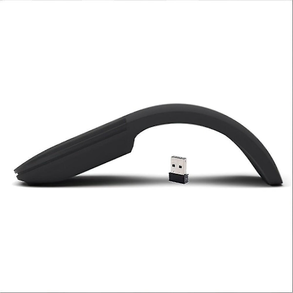 Bluetooth 4.0 Sammenleggbar Trådløs Mus Arc Touch Roller Datamaskin Stille Mus Ergonomisk-E Bluetoothgrønn
