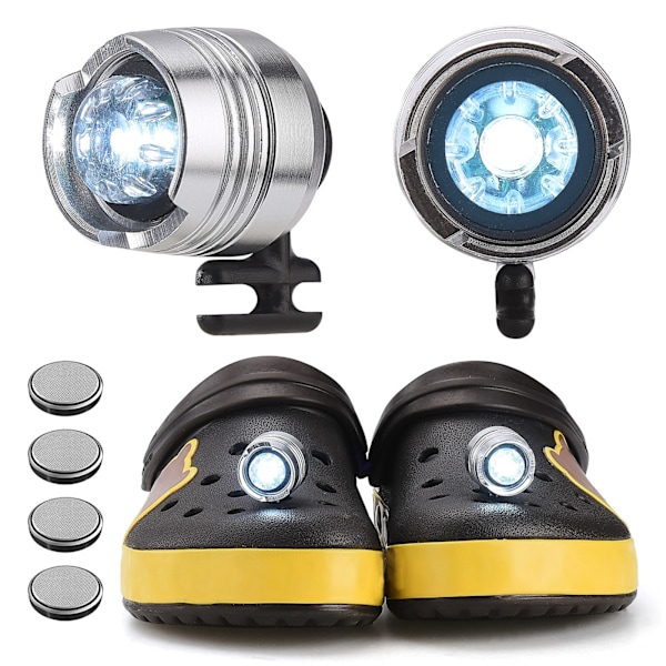 Hodelykter for Croc LED Clogs Sko Lys