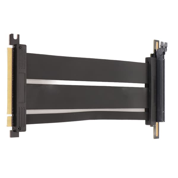 Grafikkort Forlængerkabel PCIE 4.0 X16 Riser Kabel 90 Grader Højhastigheds Fleksibelt Riser Kabel til PCIE 3.0