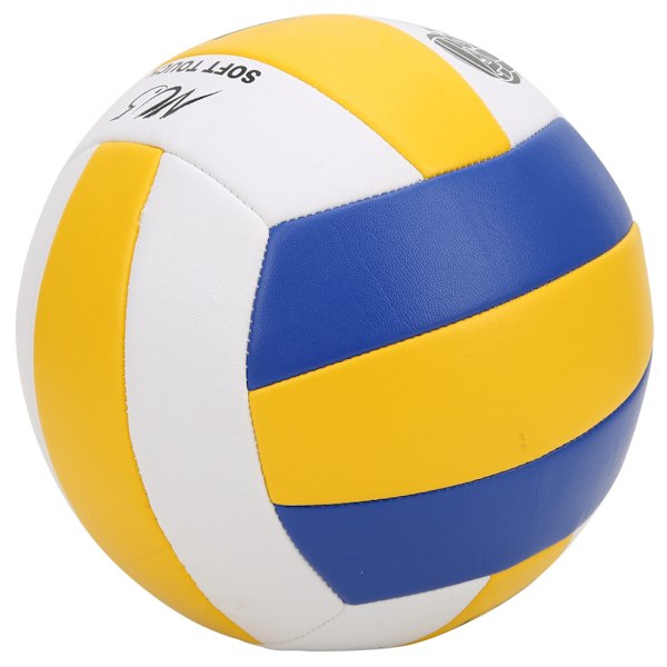 LEIJAIER PU Butyl Liner Maskinsömnad Standard mjuk anti-explosionsvolleyboll för träningstävling (blå)