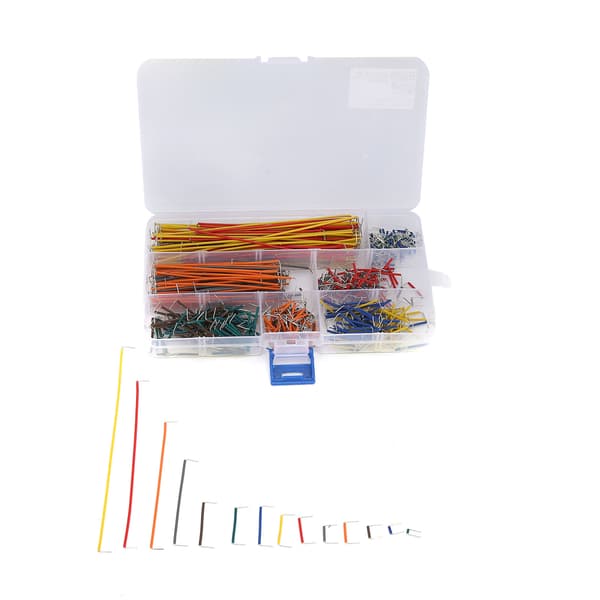 560 stk. Jumper Wire U-formet farve Breadboard-linjer printplade-pin-udvidelsestilbehør