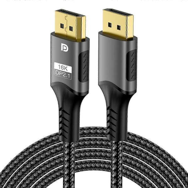 16K 8K@120Hz 4K@240Hz 80Gbps HDMI 2.1-kabel med dynamisk HDR til bærbar computer, TV, gamingmonitor 3m