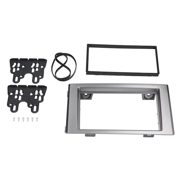2DIN bilstereo radiofascia CD DVD instrumentpanel trim ersättning för IVECO Daily 2006‑2014