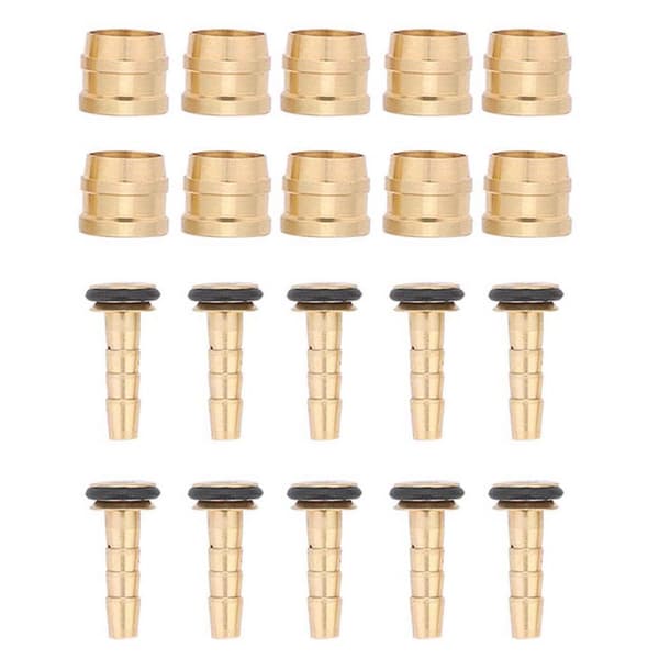 10 set hydraulisk skivbromsslang olivkoppling insats för reservdel