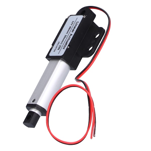 Lineaarinen karamoottori DC 12V 30mm iskunpituus Hiljainen oikosulkusuojaus T-tyyppinen ruuvi Mini sähköinen lineaarinen liikekaramoottori30mm/s‑20N