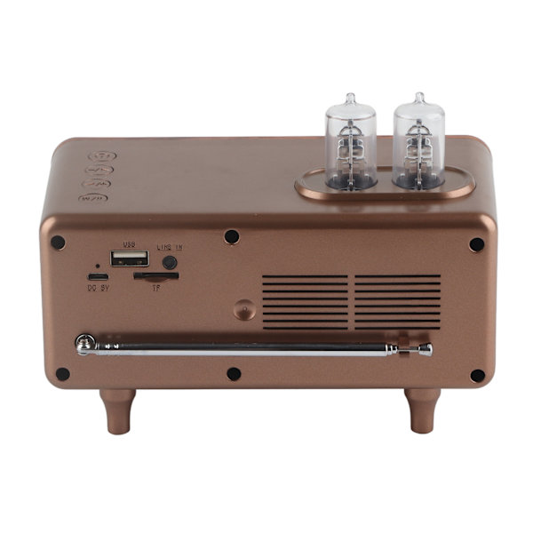 B9 Retro Bluetooth högtalare med låg latens USB -stationära retrohögtalare med radio för stationära datorer