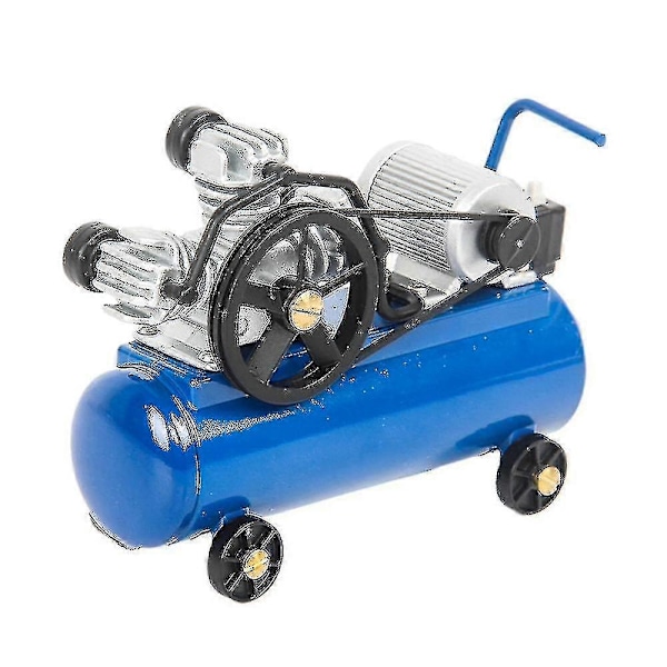 Otwoo Metal Luftkompressor Oppustelig Pumpe Kompatibel Med Axial Scx10 Rc Bil, blå -SX