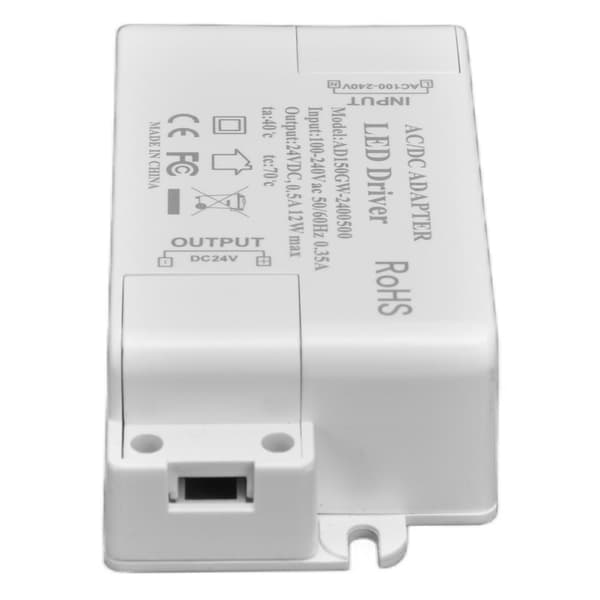 12W LED-driver lavspænding konstant strøm LED-strømforsyningstransformer til LED-lys