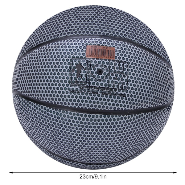 NO.7 Hållbar Ljusstark Basketboll för Vuxna med Speciellt Mönster för Inomhus/Utomhus Vuxen NO.7 Basketboll
