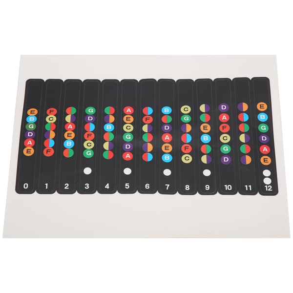 Guitar Scale Sticker Gribebræt Node Mærkat til 6-strenget Akustisk Elguitar