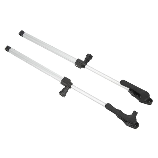 2 stk. RV Vinduesstøttestang 310-435 mm Teleskopisk Aluminiumlegering til Autocamper Campingvogn Trailer