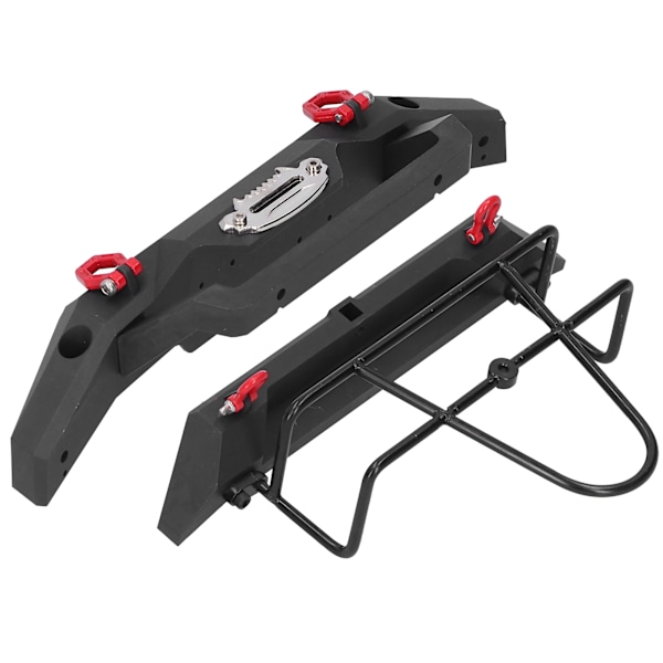 RC forreste og bageste kofanger sæt 1/10 klatrebil til SCX10 III/AXI03007/TRX4/SCX10 90046/Wrangler