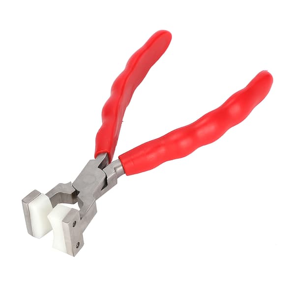 Dobbelt flad & rund nylon kæbe tang armbånd smykker værktøj (D Type)