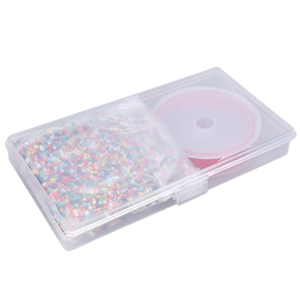 Beads String Kit Forbedre visuelle forskjellige farger Keramiske Wear Beads Leketøy for Amblyopia Training Small 0.03in
