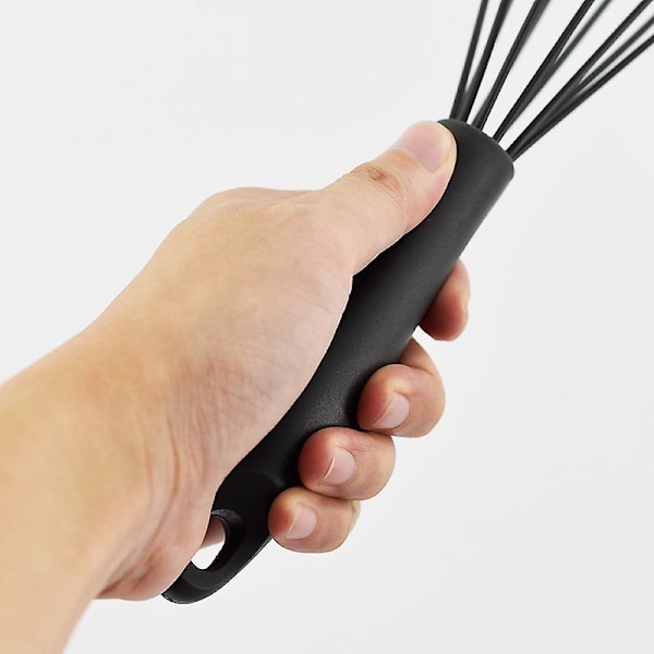 Varmebestandig silikone- og rustfrit stålpiskerisæt med non-stick belægning - Ideelt til at blande, piske og slå