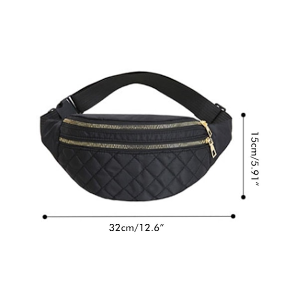 Fanny Pack Fashion Fitness Träning Motion Midjeväska Pack Lätt Löpare Bälte Resa Pengar Bälte för Män Kvinnor Utomhus Sport Löpning Resa