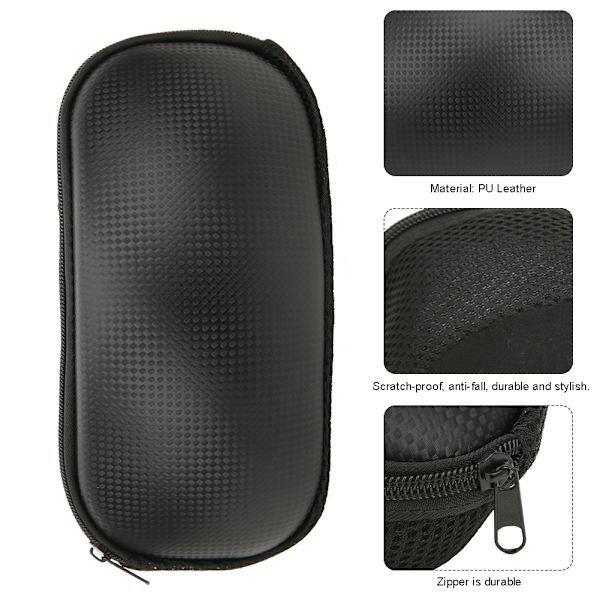 Bærbar Ski Snow Goggle Protector Fasjonabel Bæreveske Box Hard Case med glidelås