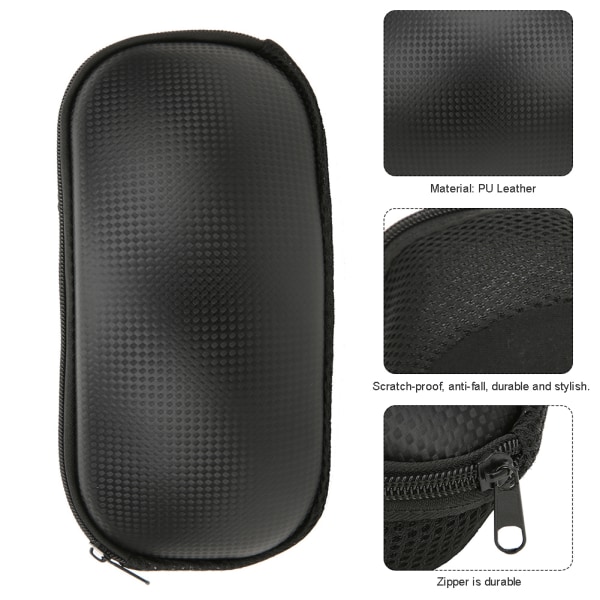 Bärbar Ski Snow Goggle Protector Moderiktig Case Box Hårt case med dragkedja