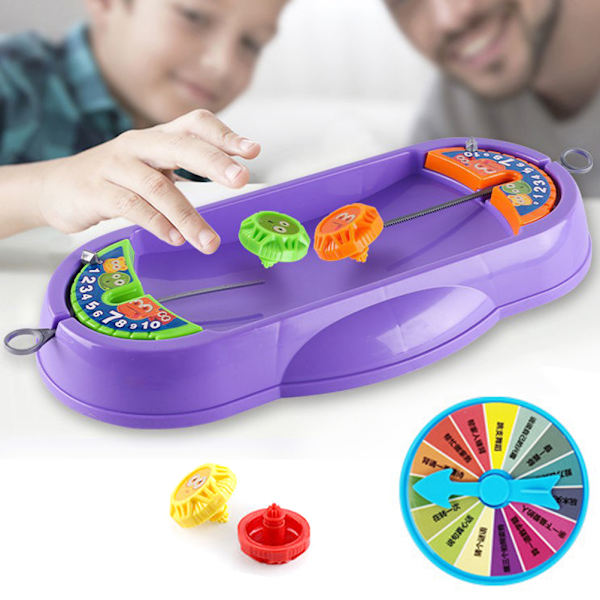 Gyroskopkampsett med utskytere Multiplayer Battle Game Playset Bursdagsgave til barn Gutter Jenter