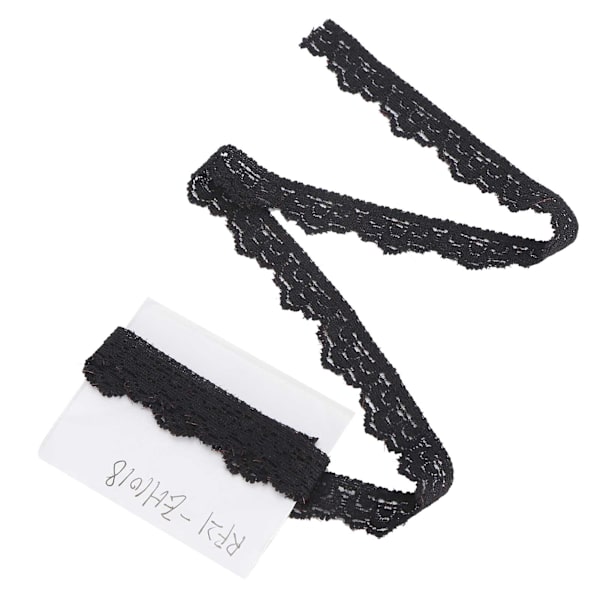 Spetsband Enkelsidig Våg Presentförpackning Dekorativ Kant Sytillbehör 1cm Bred 10 Yards Lång
