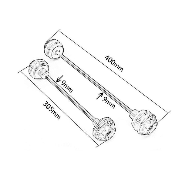 Motorsykkel Anti-Fall Beskyttelsesball for S1000RR B