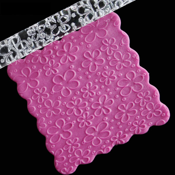 Kavel av hög kvalitet akryl kavel degkavel fondant plasticine rulle DIY kaka 05#