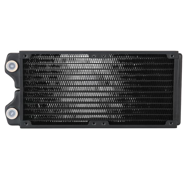 Gevind 12-rørs køleplade vandkølingsradiator til computer/skønhedsinstrument 240 mm