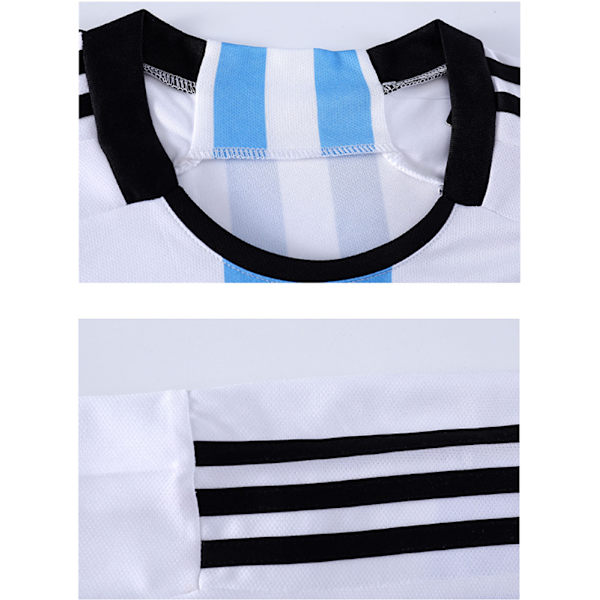 Argentiinan MM-kisat #21 Dybala Kids Soccer Jersey SetXL XL