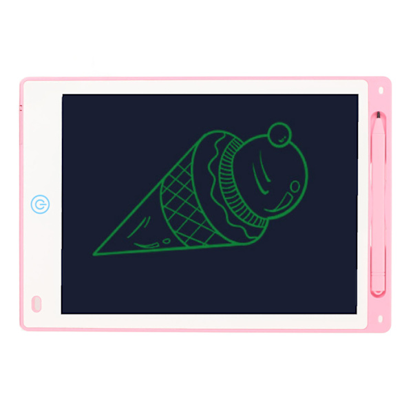 10 tuuman LCD-kirjoitustabletti kirjoitusalusta Piirustustabletti Värikäs näyttö Doodle-oppitaulu lapsille Aikuisille Pinkki