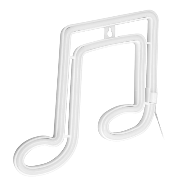 LED Neon Lys Musikknot Neon Nattlys Konsert Vegglampe Fest Vegg Hengende Neon Lampe Rosa Lys