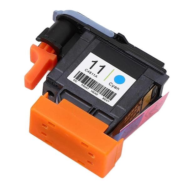 4-pack replacement printhead for HP Designjet 100, 110, 111, 500, 510, 800, 813, 850 printers, magenta, black, cyan, yellow