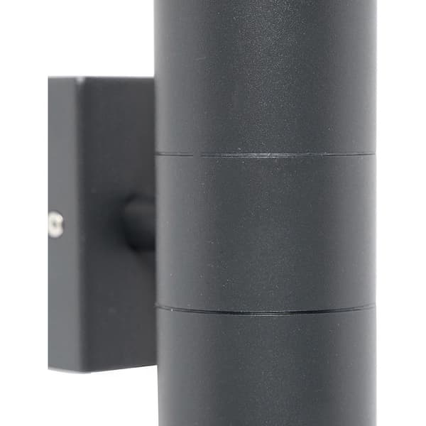 Ulkoseinävalaisin Tummanharmaa 2-valoinen IP44 - Duo Dark Grey