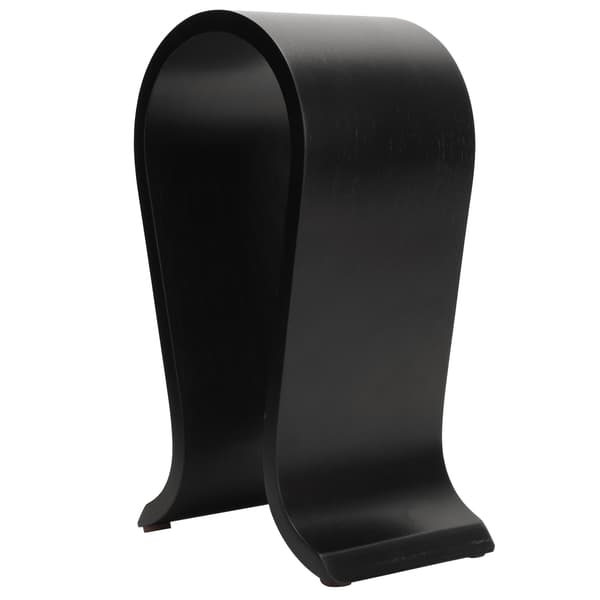 Innovativ træhovedtelefonholder, hovedtelefonholder, sort