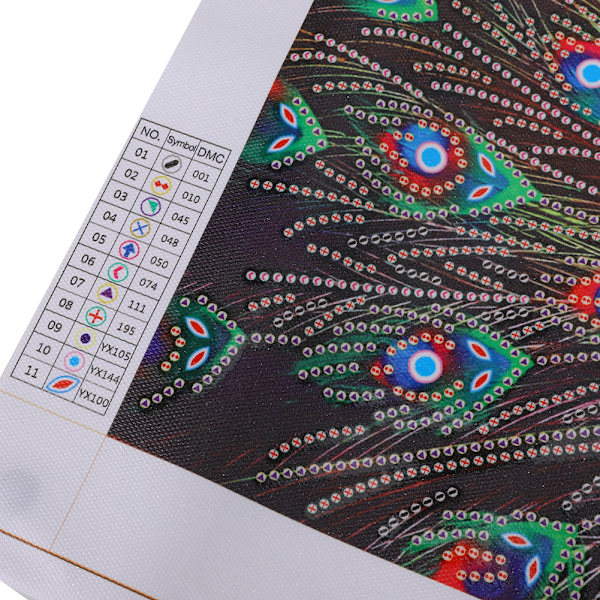 Peacock Diamond Painting Hand Craft DIY Resin Peafowl Embroidery Painting Kit