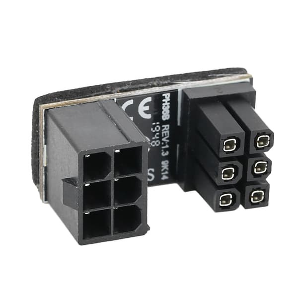 PH36B 6PIN 180 Graders Vinklet Strømadapter Strøm Interface Konverter Stik