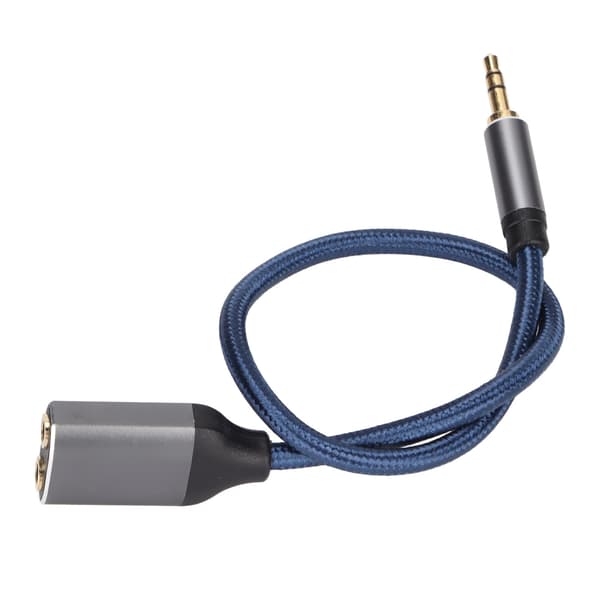 3,5 mm han til 2 hun kabel stereo lydkabel til smartphones MP3 tablets computer 1 fod