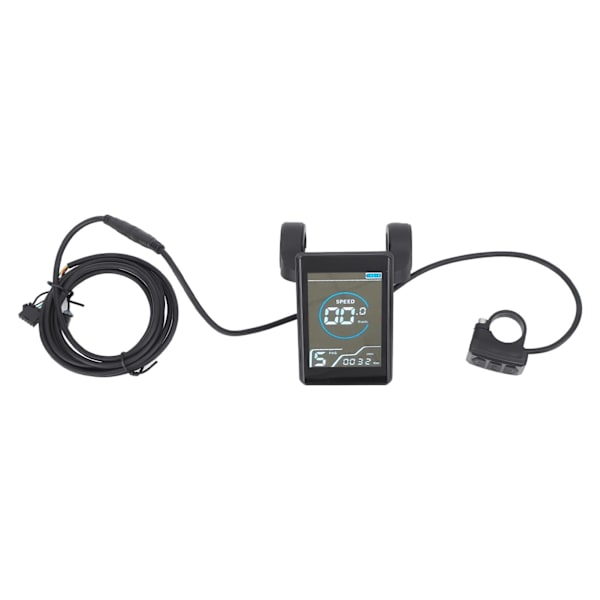 Elektrisk cykel LCD-display Elektrisk cykel LCD-displaymätare med vattentät kontakt för elektrisk mountainbike sparkcykel