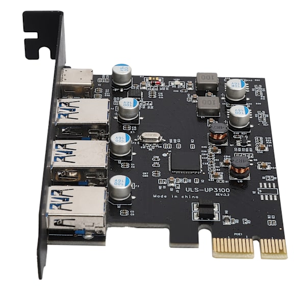 PCI-E-laajennuskortti USB3.0 Type-C 5 Gbps Express -sovitinkorttiohjain levyllä