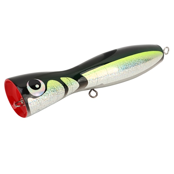 Fiske lokkemad Top Water Hard Bait Linden Reflekterende Havfiskeri Kunstig lokkemad til aborre tun kæmpe trevally ørred grøn