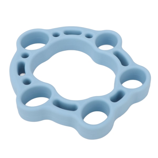 Fingerstretcher Exerciser Myk silikon håndgrepsforsterker for leddgikt Carpal Tunnel Recovery Blue 30LB