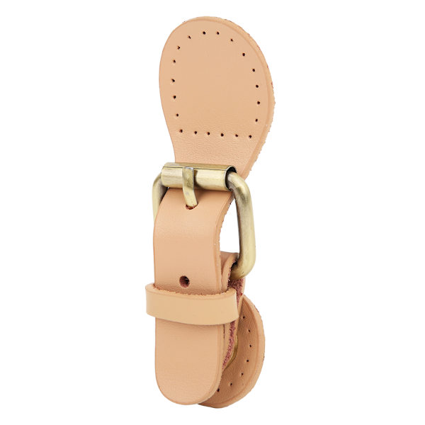 1 st spännlås i kohud för väskor, gör-det-själv-tillbehör i brons (beige)