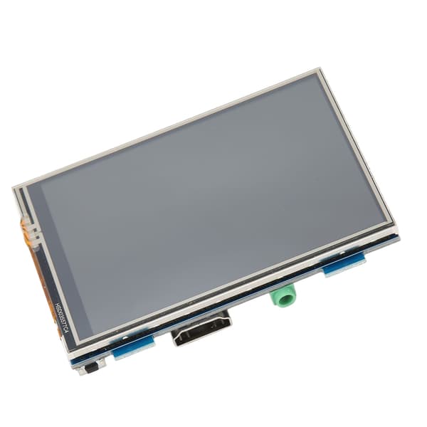 3,5 tums pekskärm HD 480x320 SPI TFT LCD-skärm med pekpenna för RPi 3B+ 2B Zero W A B