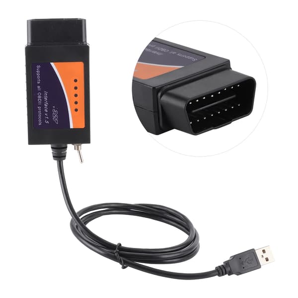 OBD2 Diagnostisk Stik Kabel USB Interface Auto Fejlfinding Værktøj Passer til Ford