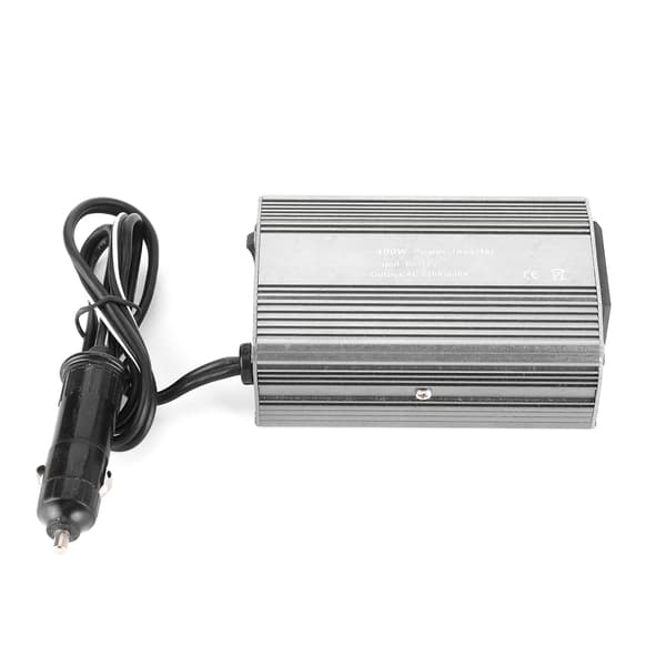 400W Bilstrømspændingsomformer DC12V til AC220V Dobbelt USB-opladningsport med indikatorlys