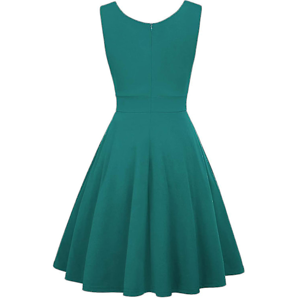 Retro Rockabilly kjoler til kvinder L bronze